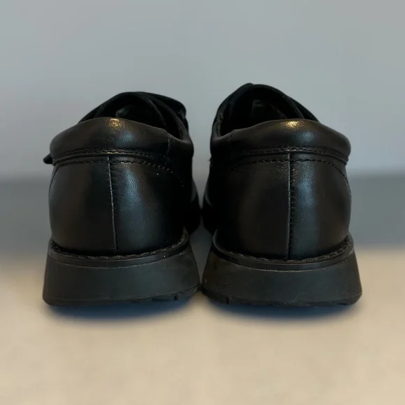VGUC Hush Puppies Dress Shoes "Kent" Boys 2.5, Black - Picture 9 of 9